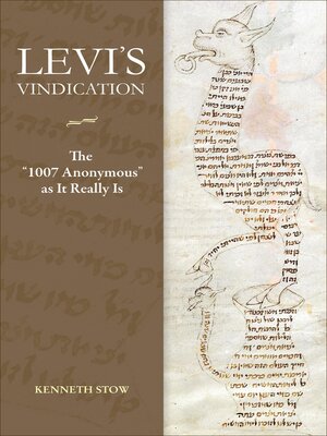 cover image of Levi's Vindication